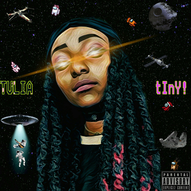 tInY! The L.P cover art