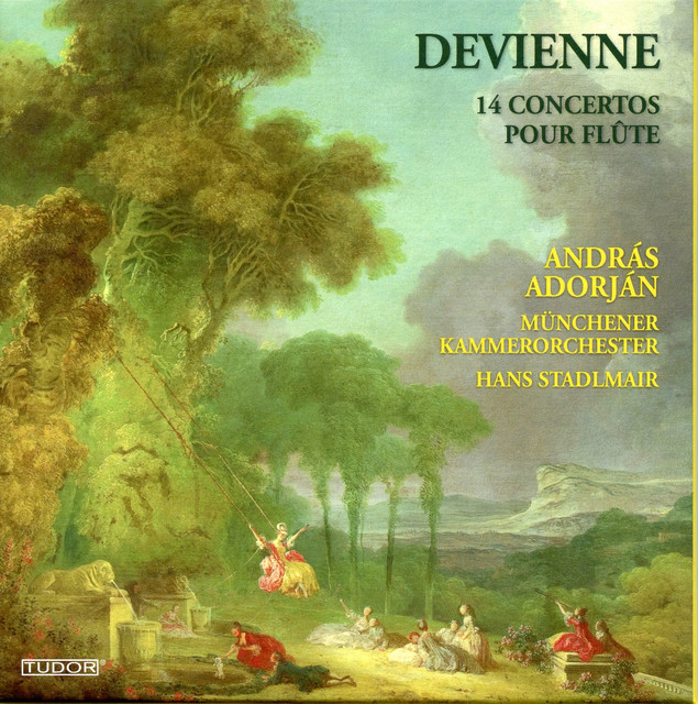 Devienne: 14 Concertos pour flûte cover art
