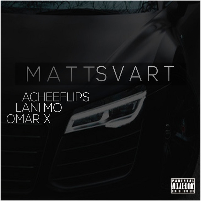 Mattsvart