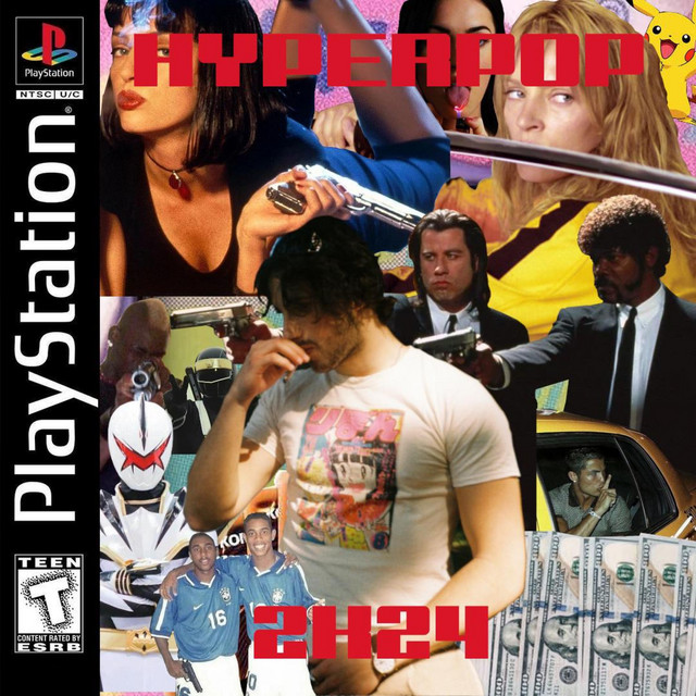 Hyperpop 2k24 cover art