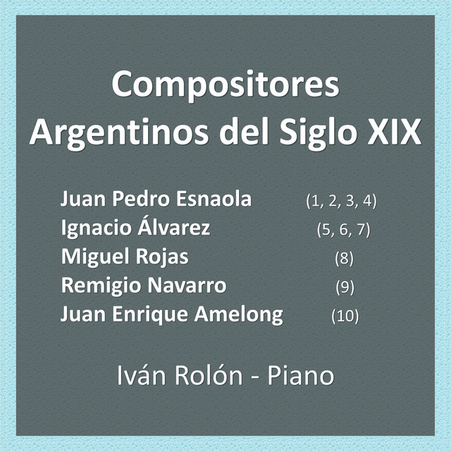Compositores Argentinos del Siglo XIX cover art