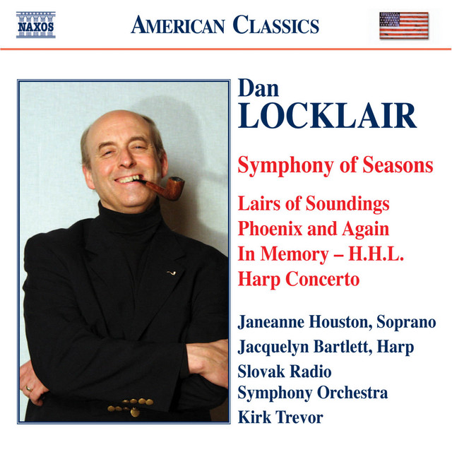 Locklair: Symphony of Seasons / Harp Concerto / Lairs of Soundings cover art