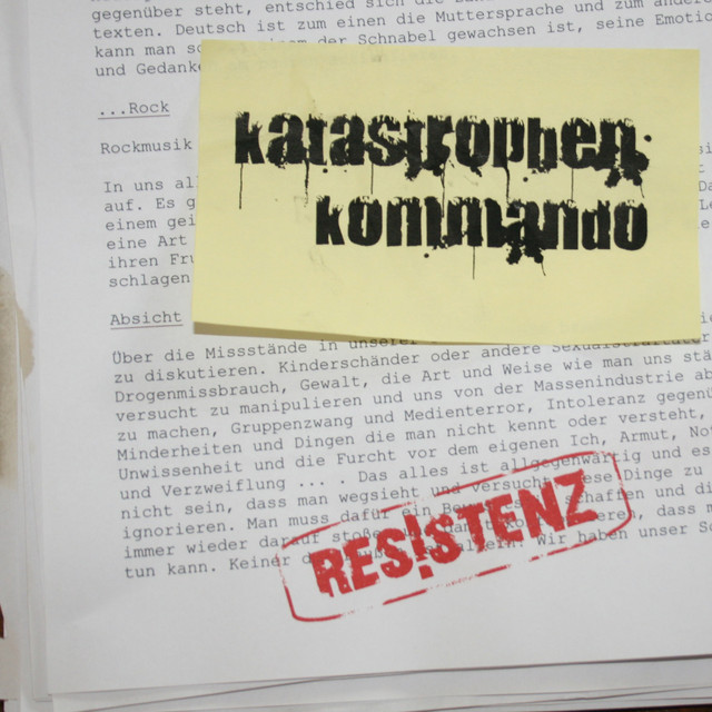 Resistenz cover art
