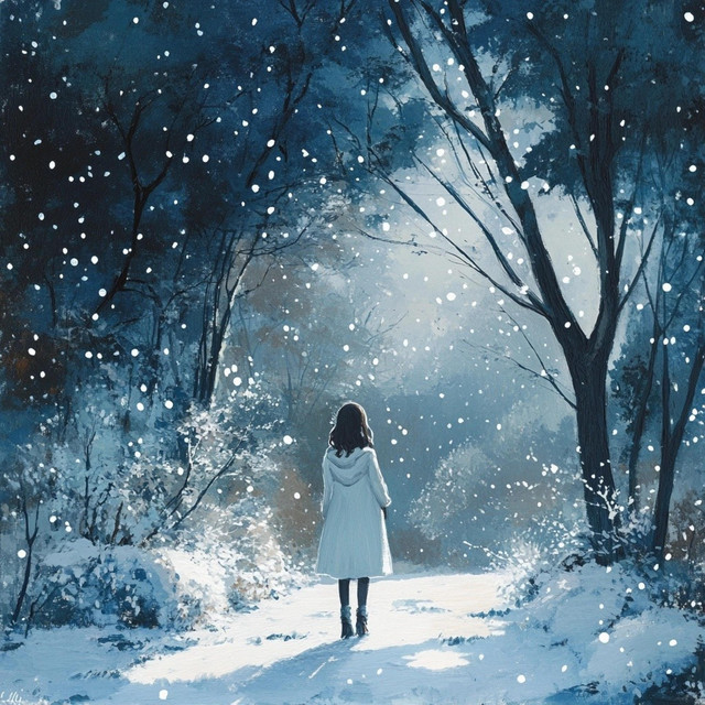 Snow keeps falling cover art