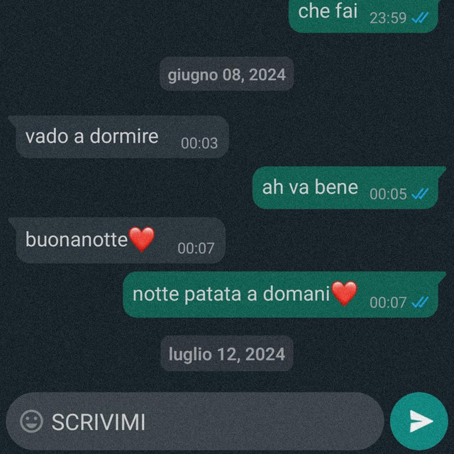 SCRIVIMI cover art