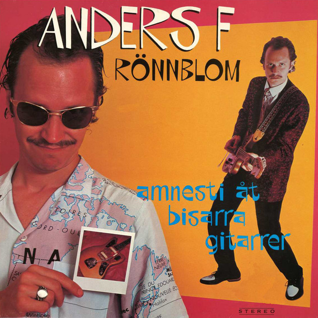 Amnesti åt bisarra gitarrer cover art