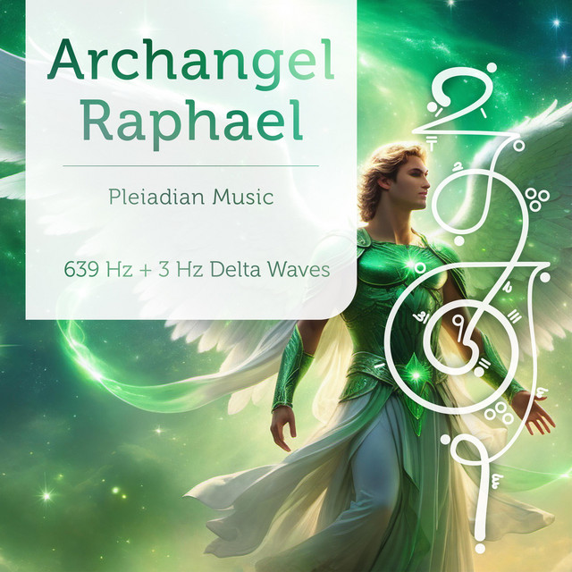 Pleiadian Music – Archangel Raphael 639 Hz with 3 Hz Delta Waves - 1 hr Sound Bath Mix