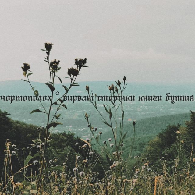 Обкладинка ЧОРТОПОЛОХ — вирвані сторінки книги буття