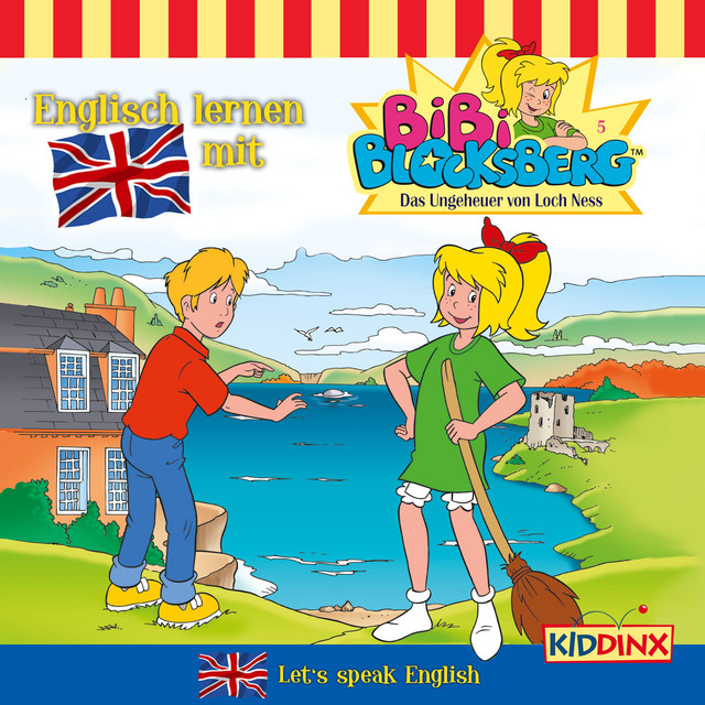 Cover: Englisch lernen mit Bibi Blocksberg: Das Ungeheuer von Loch Ness