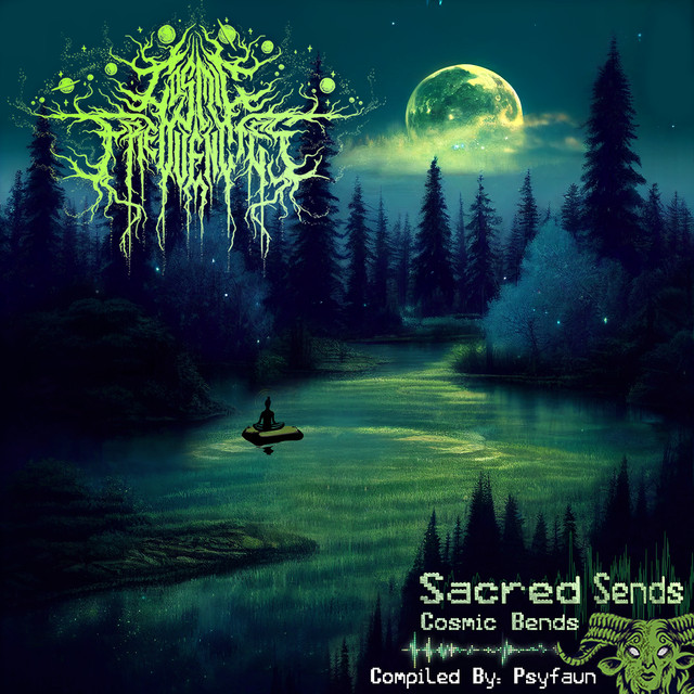Sacred Sends, Cosmic Bends cover art