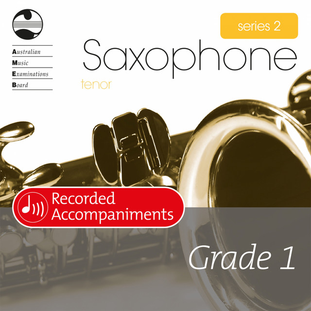 AMEB Tenor Saxophone Series 2 Grade 1 (Piano Accompaniments) cover art