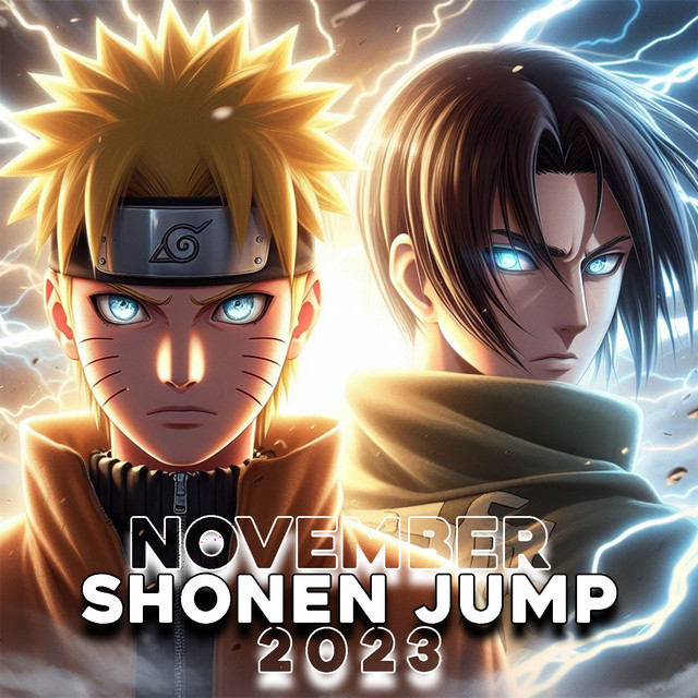 November Shonen Jump 2023 cover art