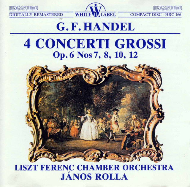 Handel: 4 Concerti Grossi, Op. 6 Nos. 7, 8, 10, 12 cover art