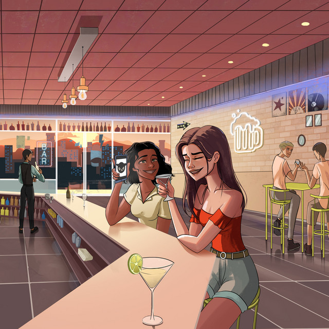 Обкладинка: City Lounge Bar — Vens Adams