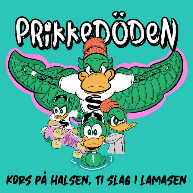 Kors på halsen, ti slag i lamasen cover art