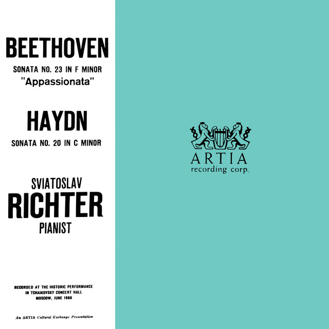 Sonata No. 23 In F Minor "Appassionata" · Sonata No. 20 In C Minor cover art