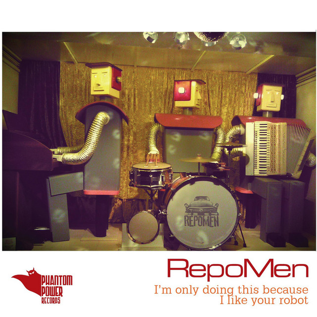 I'm Only Doing This Because I Like Your Robot cover