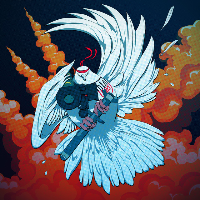 Обкладинка: Bandera Bird of Peace — Shkoda