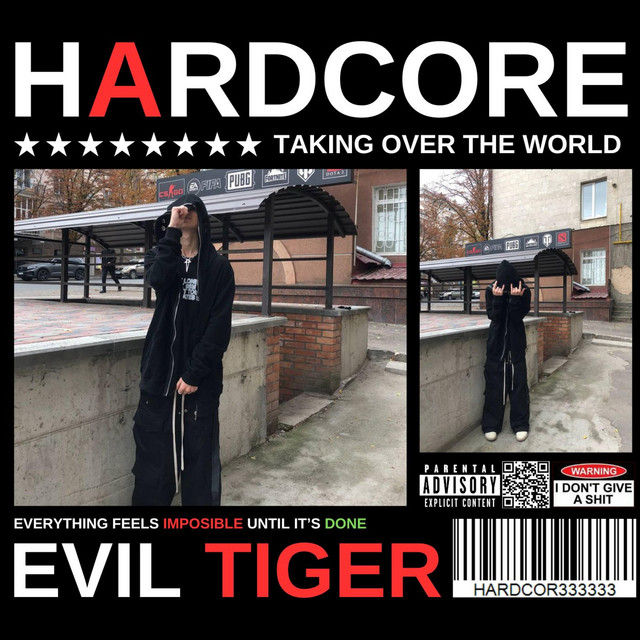 Cover art for Evil Tiger — HARDCORE 3