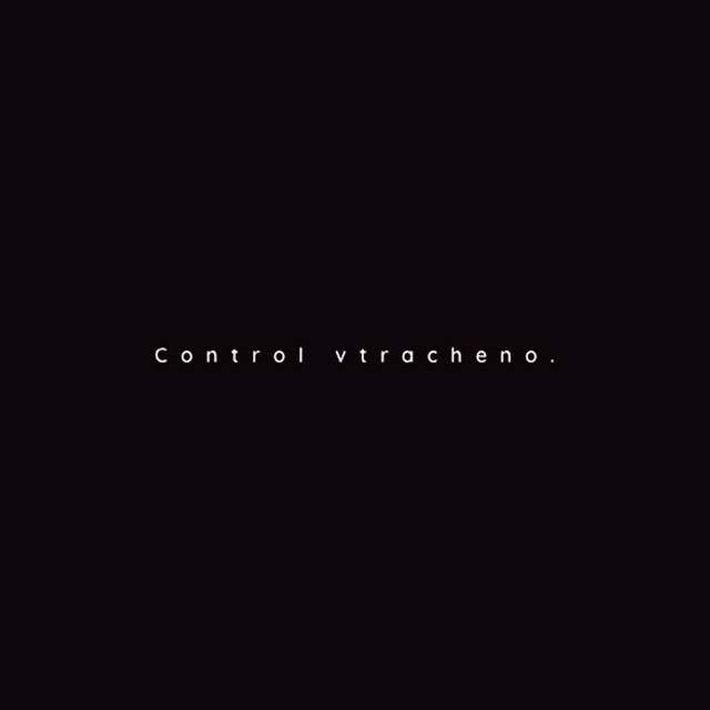 Обкладинка: Control vtracheno — EX VLASOVA