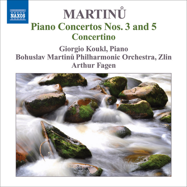 Martinu, B.: Piano Concertos, Vol. 1 - Nos. 3, 5 / Piano Concertino cover art