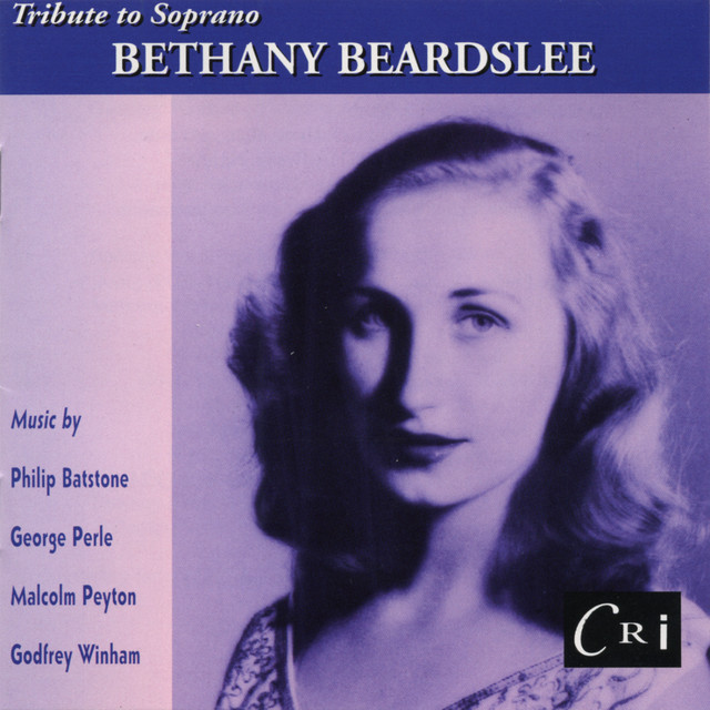 Tribute to Soprano Bethany Beardslee cover art