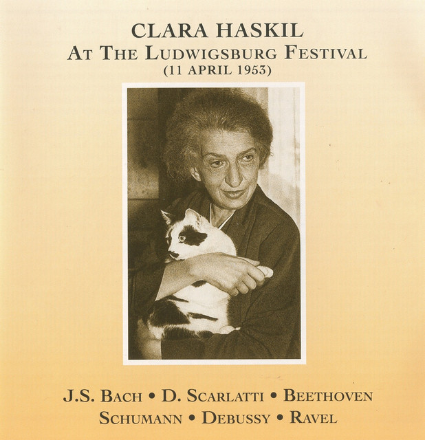 Clara Haskil at the Ludwigsburg Festival (11 April 1953)