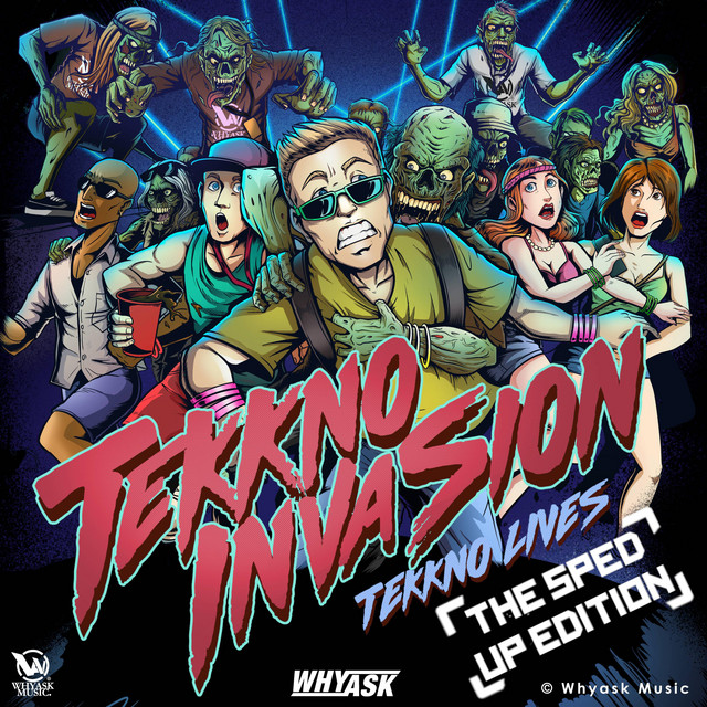 Tekkno Invasion (The Sped Up Edition) cover art