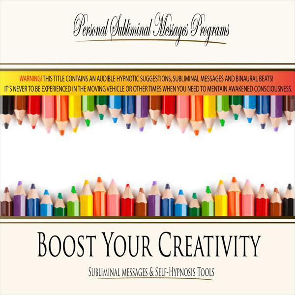 Boost Your Creativity - Subliminal Messages cover art