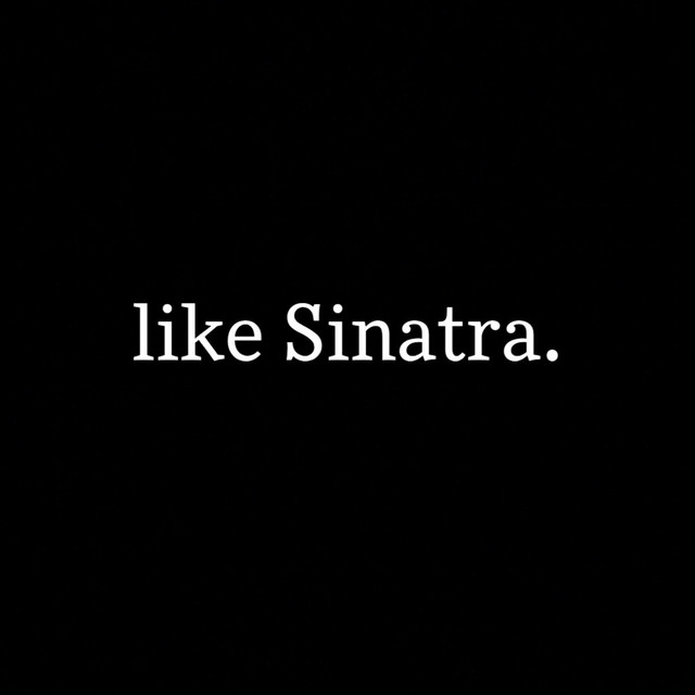 Like Sinatra. cover art