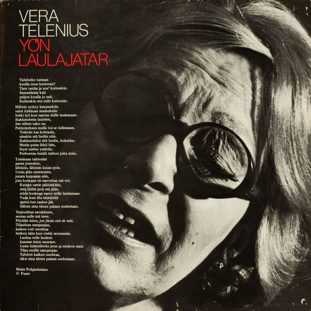 Yön laulajatar cover