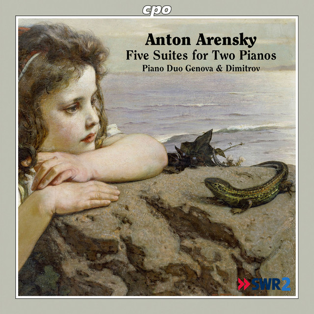 Arensky: Five Suites for Two Pianos cover art