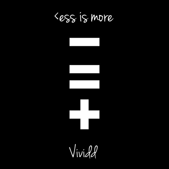 Less is More - EP by Vividd | Spotify