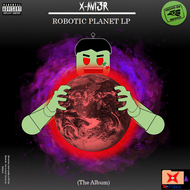 Robotic Planet LP (The Album) cover art
