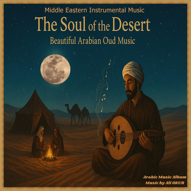 Beautiful Arabian Oud Music (Middle Eastern Instrumental Music Eternal Sands Voice of the Oud of the Desert) Background Soundtrack Film Music cover art