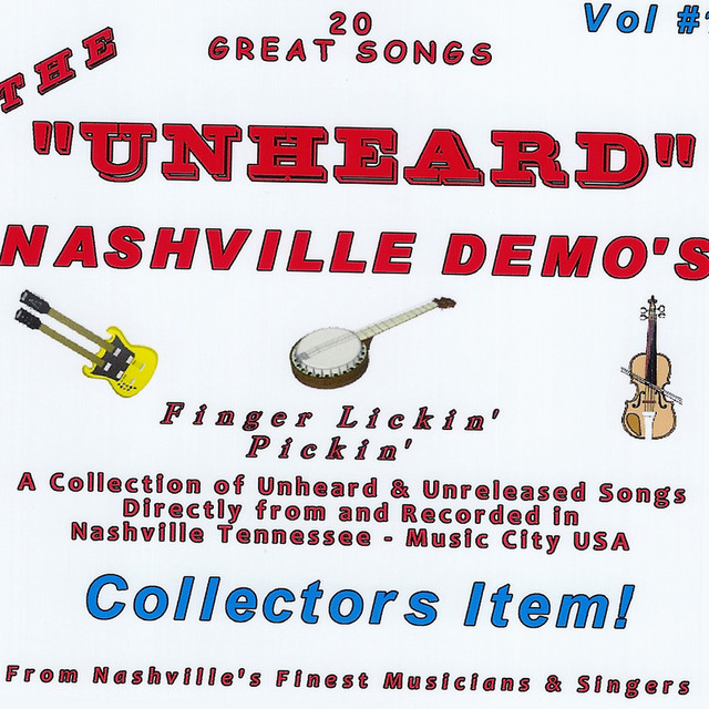 Unheard Nashville Demo'S 1 cover