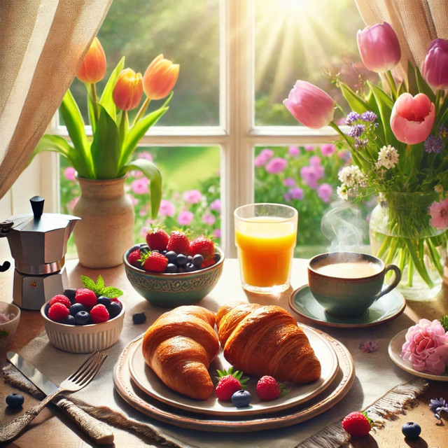 Spring Breakfast: Work & Home
