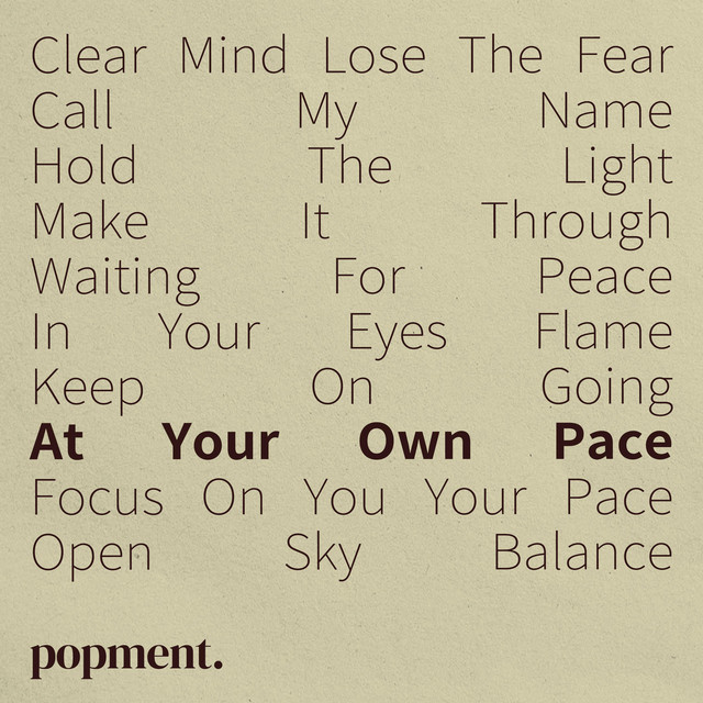 At Your Own Pace cover art