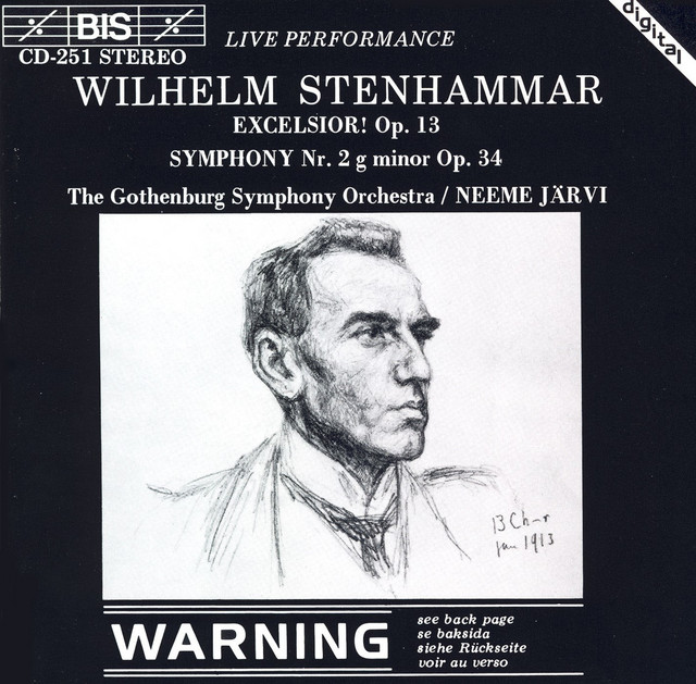 Stenhammar: Symphony No. 2, Op. 34 / Excelsior! Op. 13