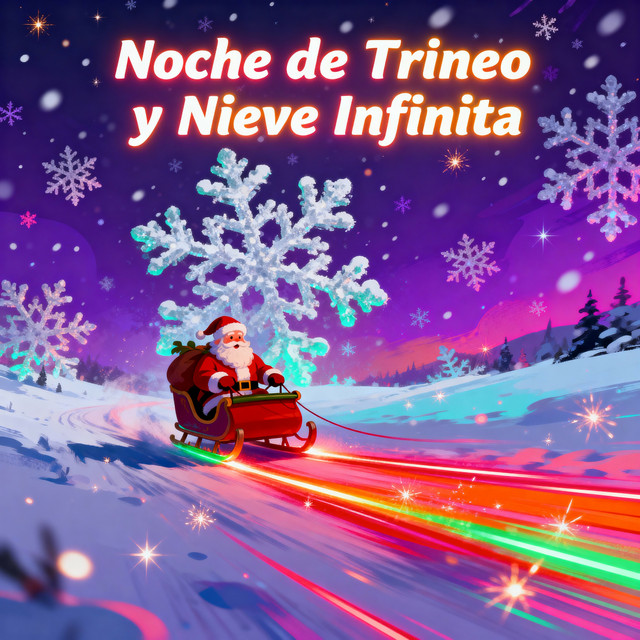 Noche de Trineo y Nieve Infinita