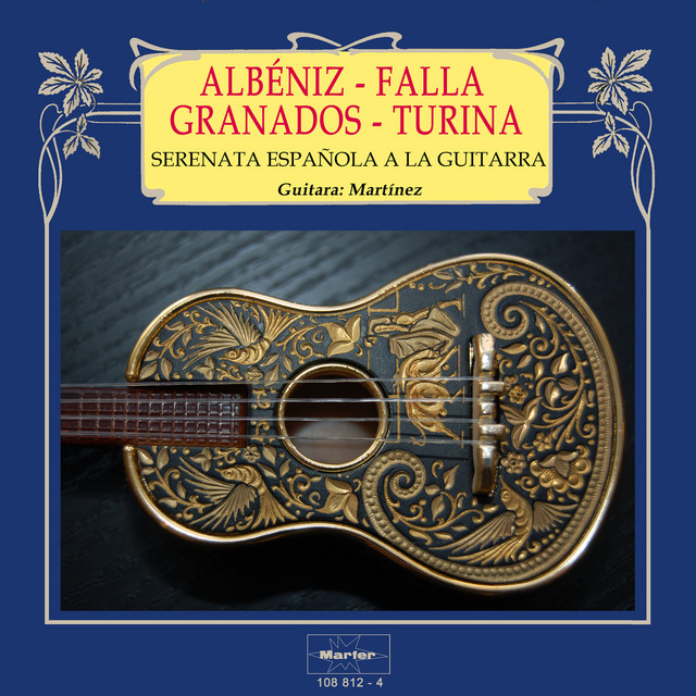 Serenata española a la guitarra: Albéniz - Granados - Falla -Turina cover art