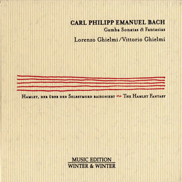 C.P.E. Bach: Gamba Sonatas & Fantasias cover art