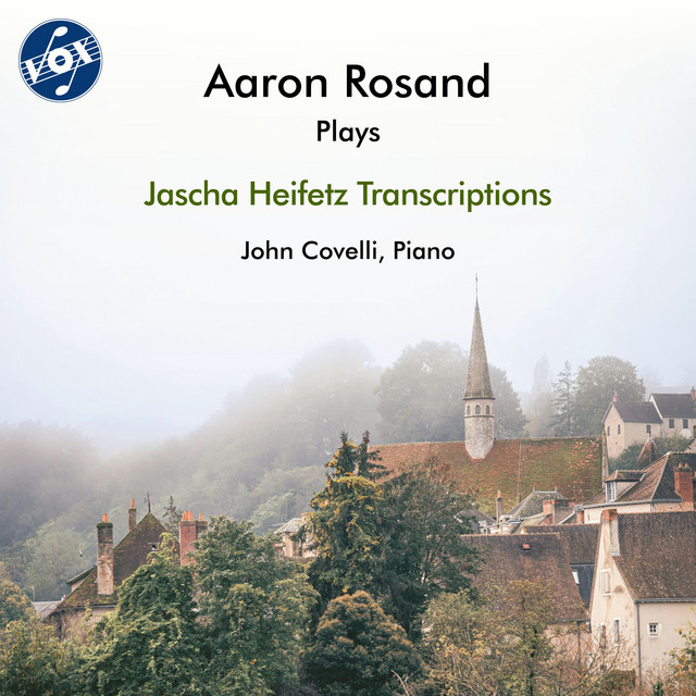 Jascha Heifetz Transcriptions cover