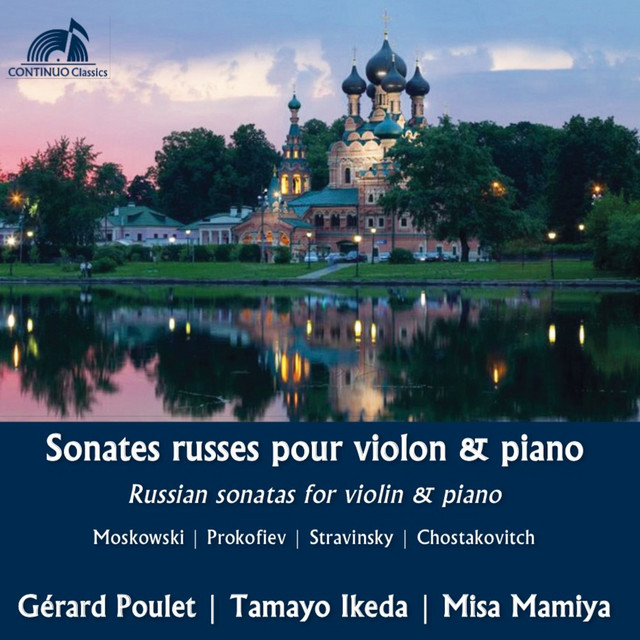 Sonates Russes pour violon & piano cover art