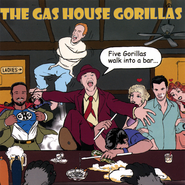 Five Gorillas Walk Into a Bar... cover