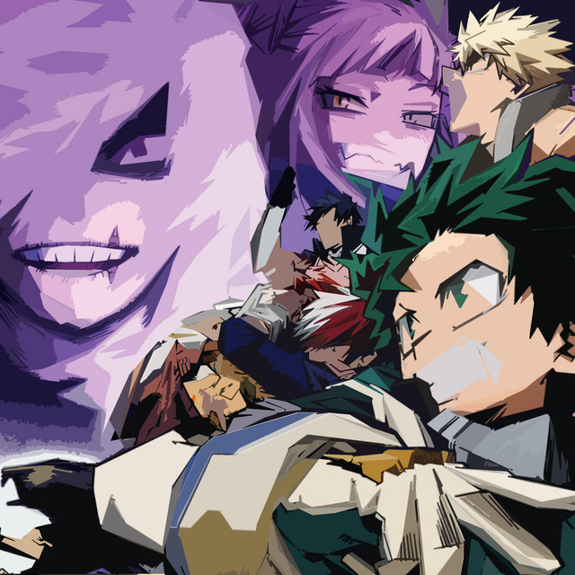 Midoriya vs Tomura Rap. BNHA Héroes vs Villanos cover art
