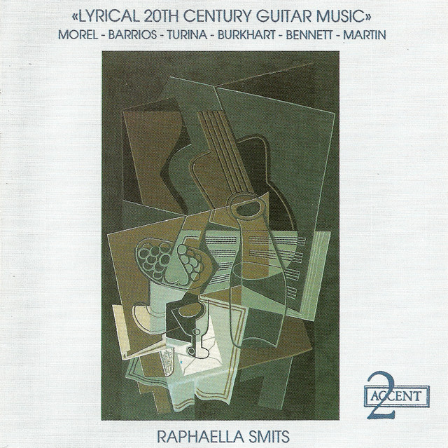 Guitar Recital: Smits, Raphaella - Morel, J. / Barrios, M.A. / Turina, J. / Burkhart, F. / Bennett, R.R. (Lyrical 20Th Century Guitar Music) cover