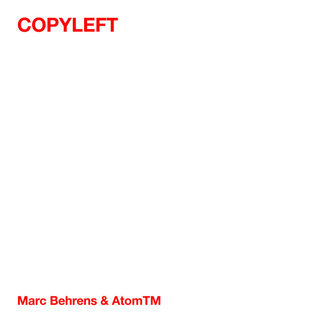 Copyleft cover