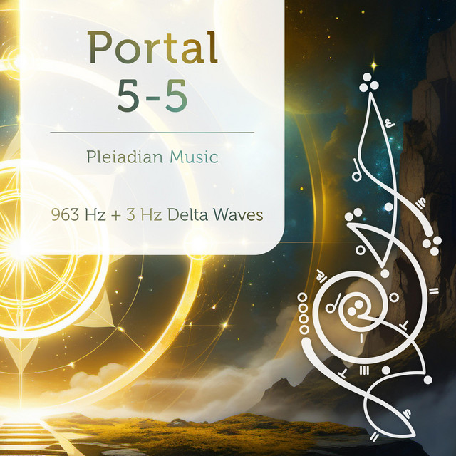 Pleiadian Music – Portal 5-5 963 Hz + 3 Hz Delta Waves
