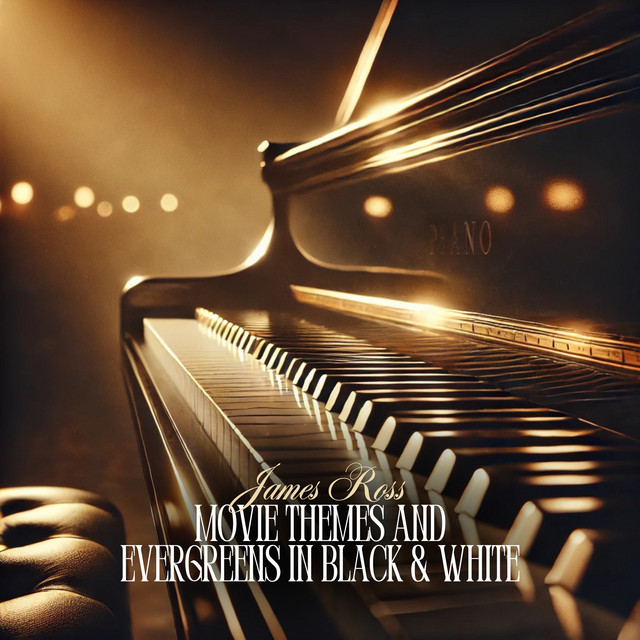 Movie Themes and Evergreens in Black & White cover art